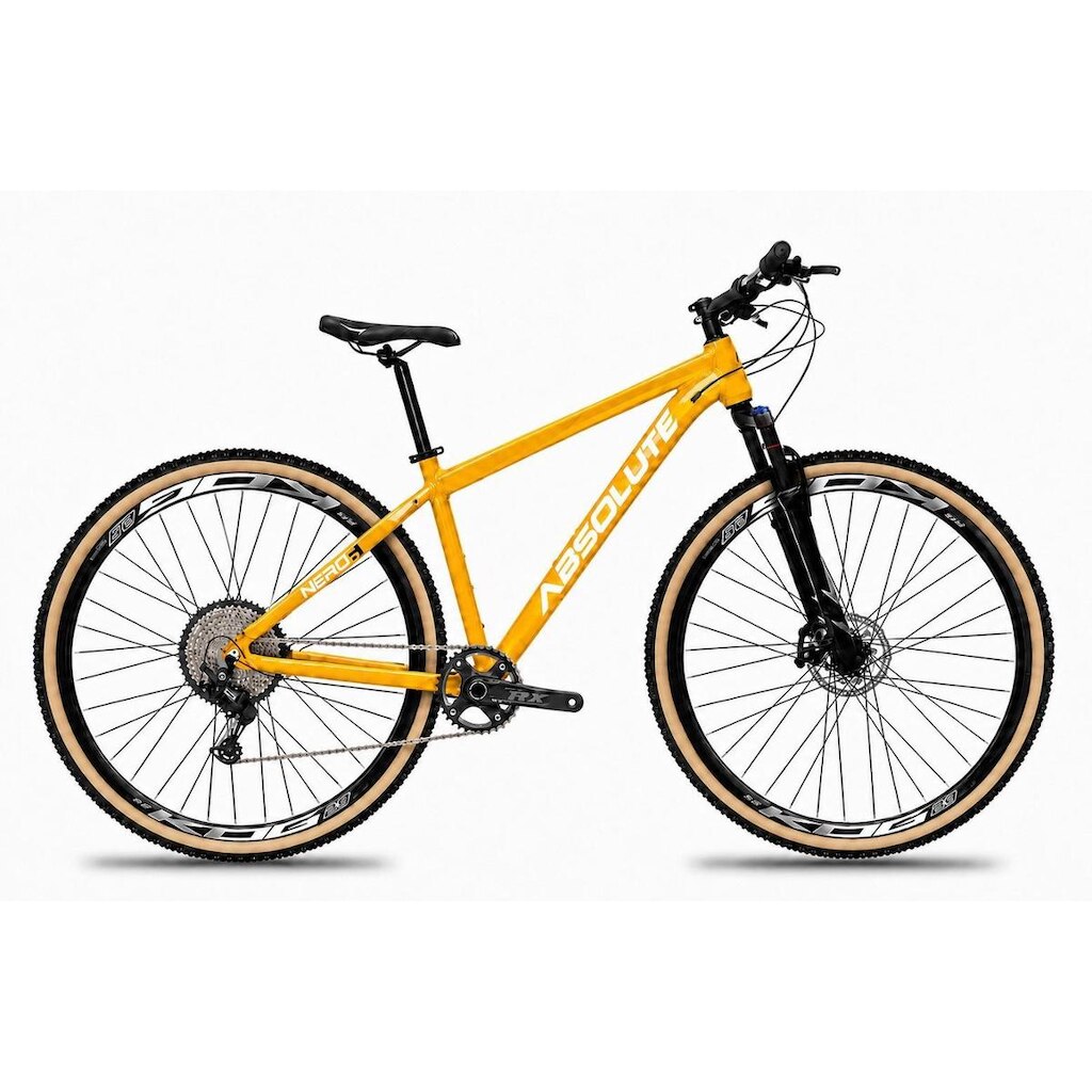 Bicicleta Aro 29 Absolute Nero 6 12v Garfo Trava no Guidão K7 Freios a Disco Hidráulico