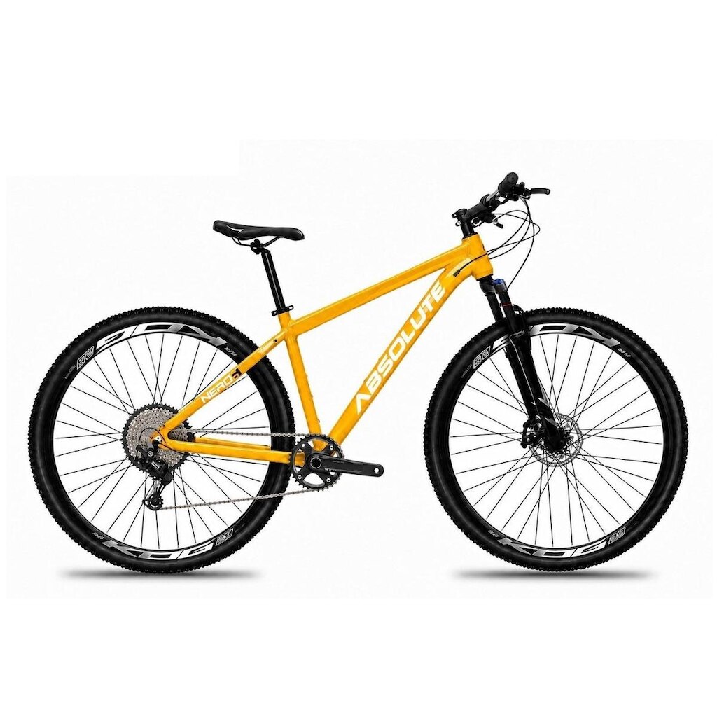 Bicicleta Aro 29 Absolute Nero 6 Alumínio 12v K7 Kit 1x12 Garfo com Trava 11/50 Freio Hidráulico