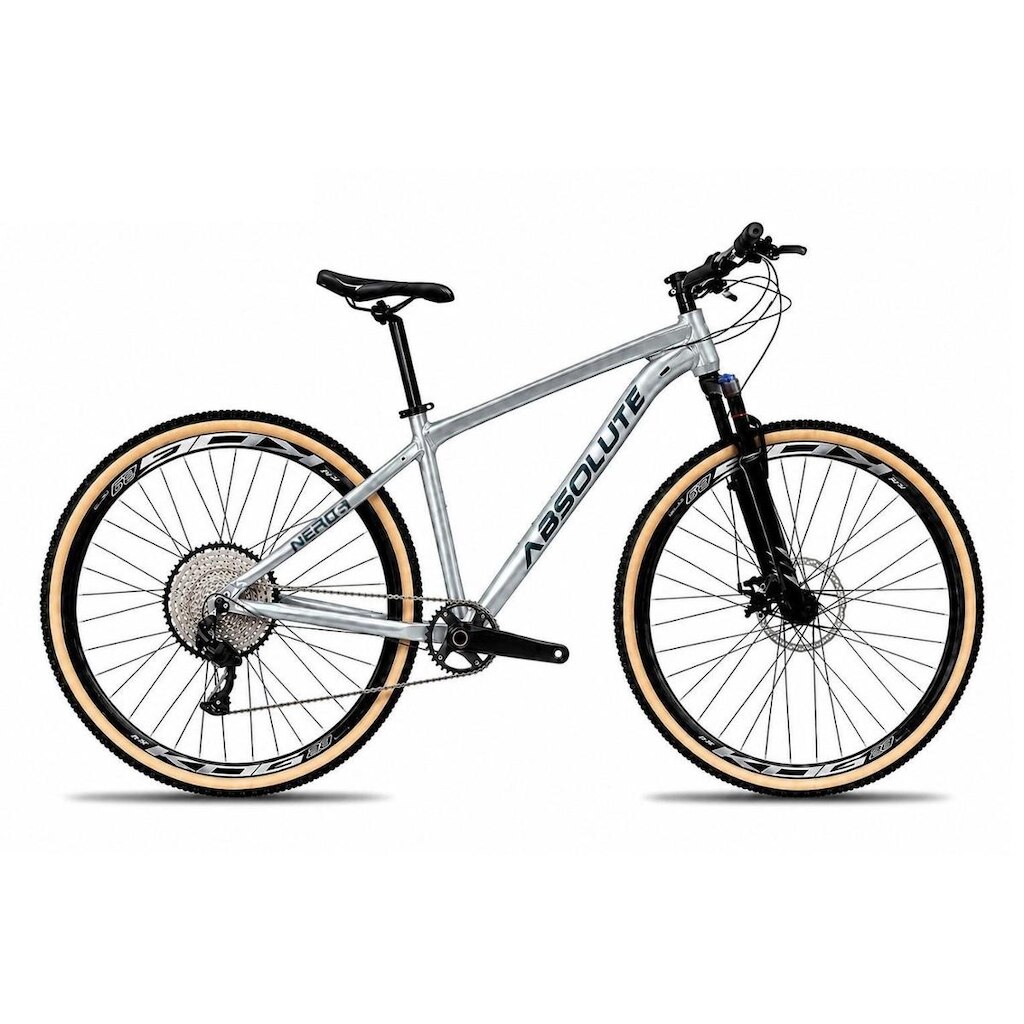 Bicicleta Aro 29 Absolute Nero 6 Alumínio 12v K7 Kit 1x12 Garfo com Trava 11/50 Freio Hidráulico