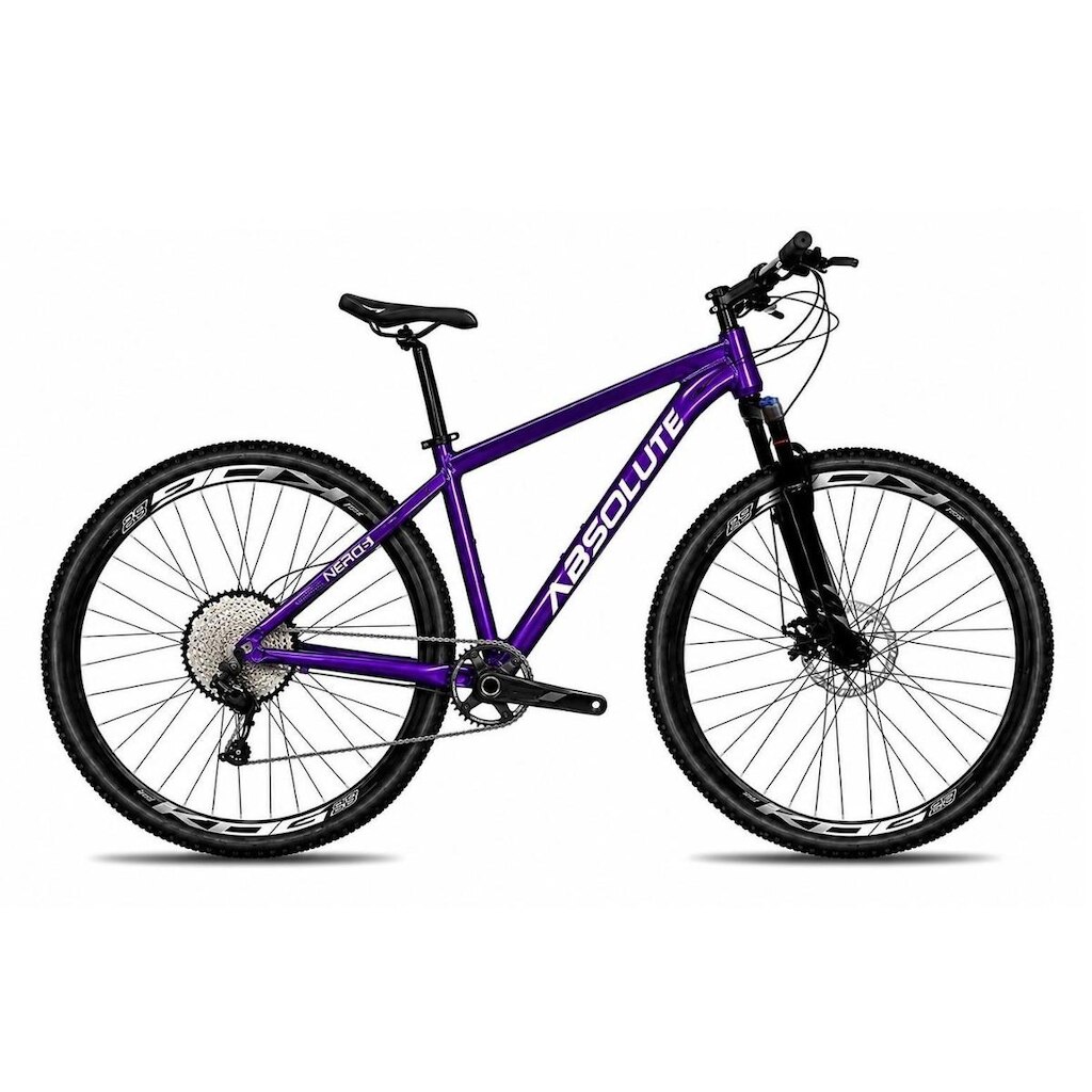 Bicicleta Aro 29 Absolute Nero 6 Alumínio 12v K7 Kit 1x12 Garfo com Trava 11/50 Freio Hidráulico