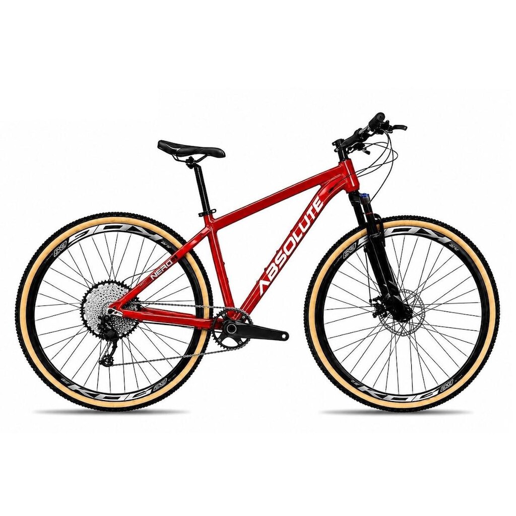 Bicicleta Aro 29 Absolute Nero 6 Alumínio 12v Kit 1x12 Garfo com Trava K7 11/50 Freio Hidráulico