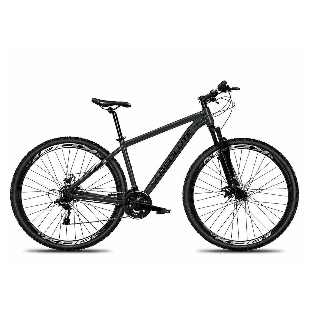 Bicicleta Aro 29 Absolute NERO 6 Alumínio 21v Freio a Disco Garfo Suspensão Mountain Bike