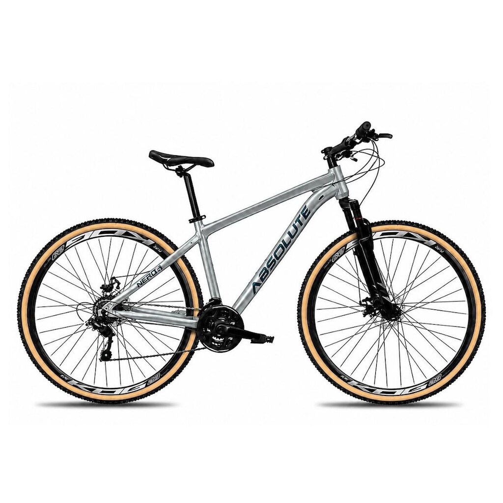 Bicicleta Aro 29 Absolute Nero 6 Alumínio Freio a Disco Garfo Suspensão Mtb 24v Pneu Faixa