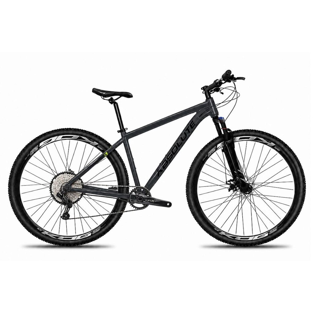 Bicicleta Aro 29 Absolute Nero 6 Alumínio Garfo Trava no Guidão 12v Freios a Disco Hidráulico K20