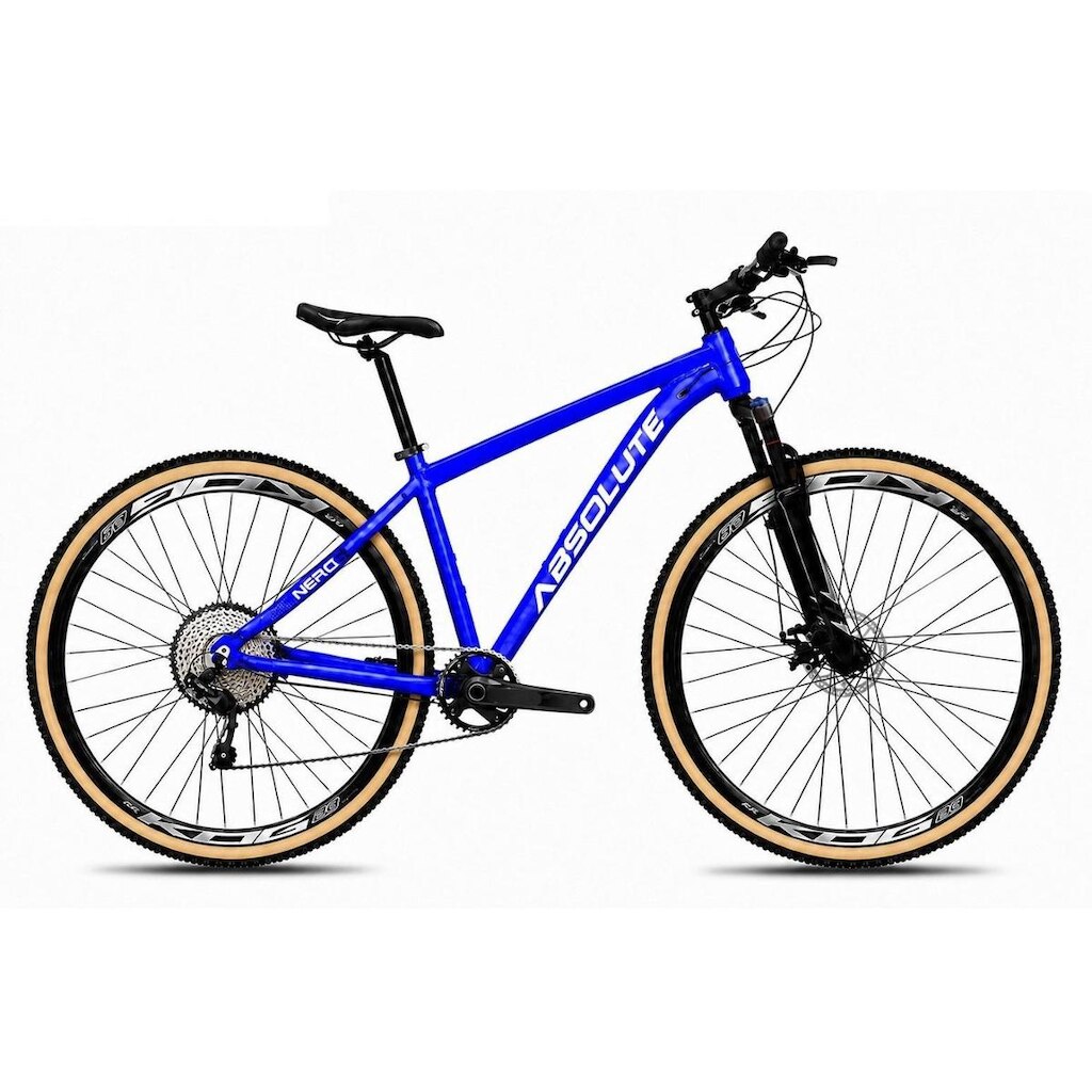 Bicicleta Aro 29 Absolute Nero 6 Alumínio Kit 1x12 Garfo com Trava 12v 11/50 K7 Freio Hidráulico