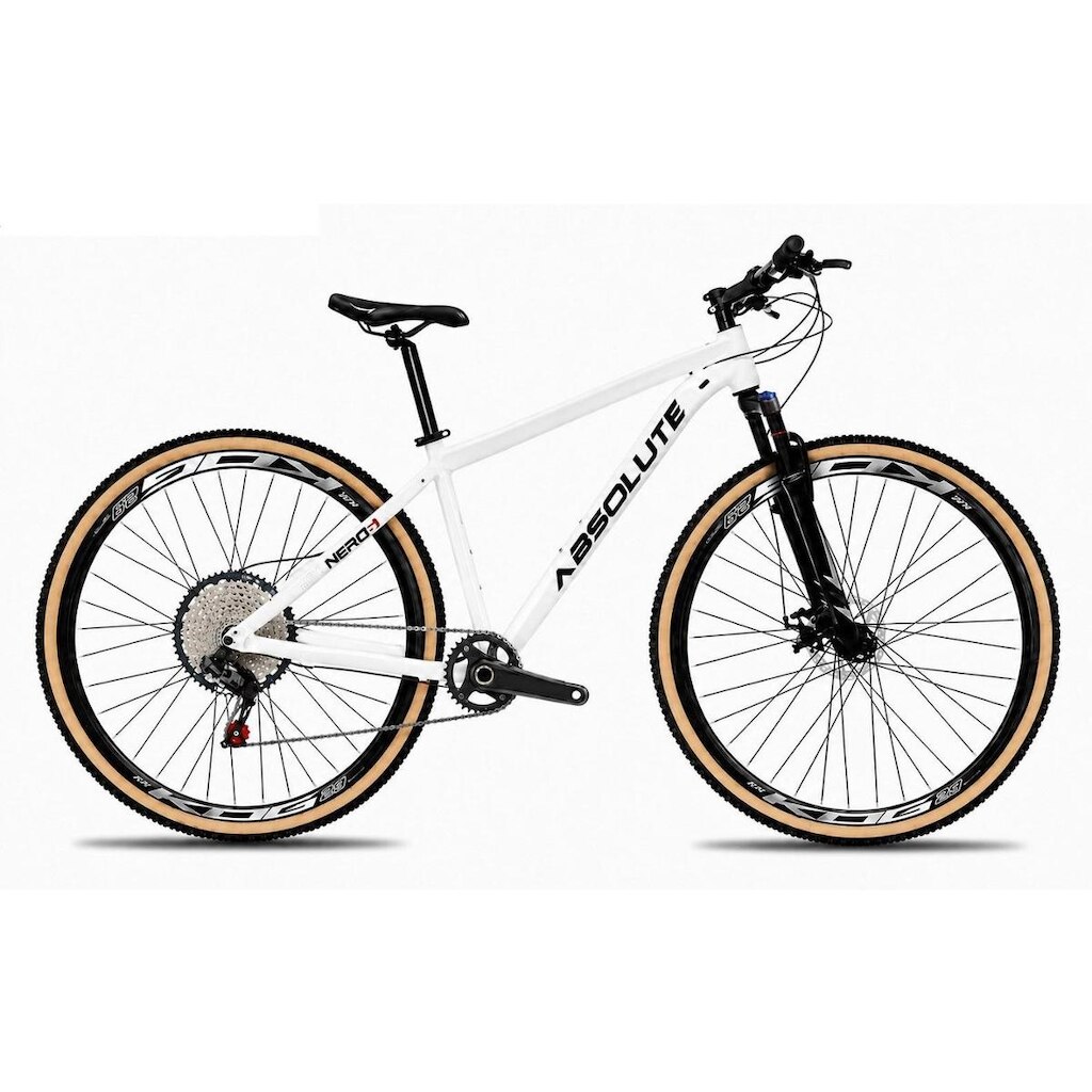 Bicicleta Aro 29 Absolute Nero 6 Alumínio Kit 1x12 Garfo com Trava 12v 11/50 K7 Freio Hidráulico