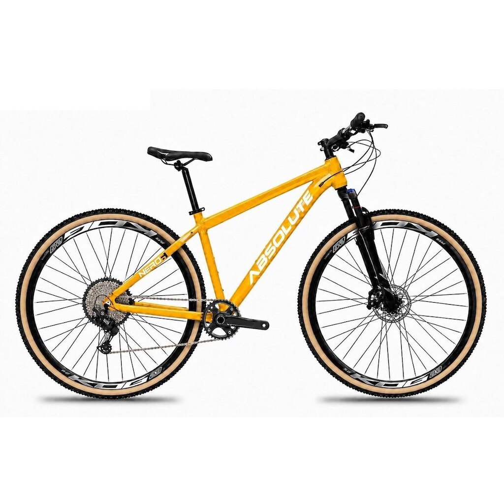 Bicicleta Aro 29 Absolute Nero 6 Alumínio Kit 1x12 Garfo com Trava 12v 11/50 K7 Freio Hidráulico