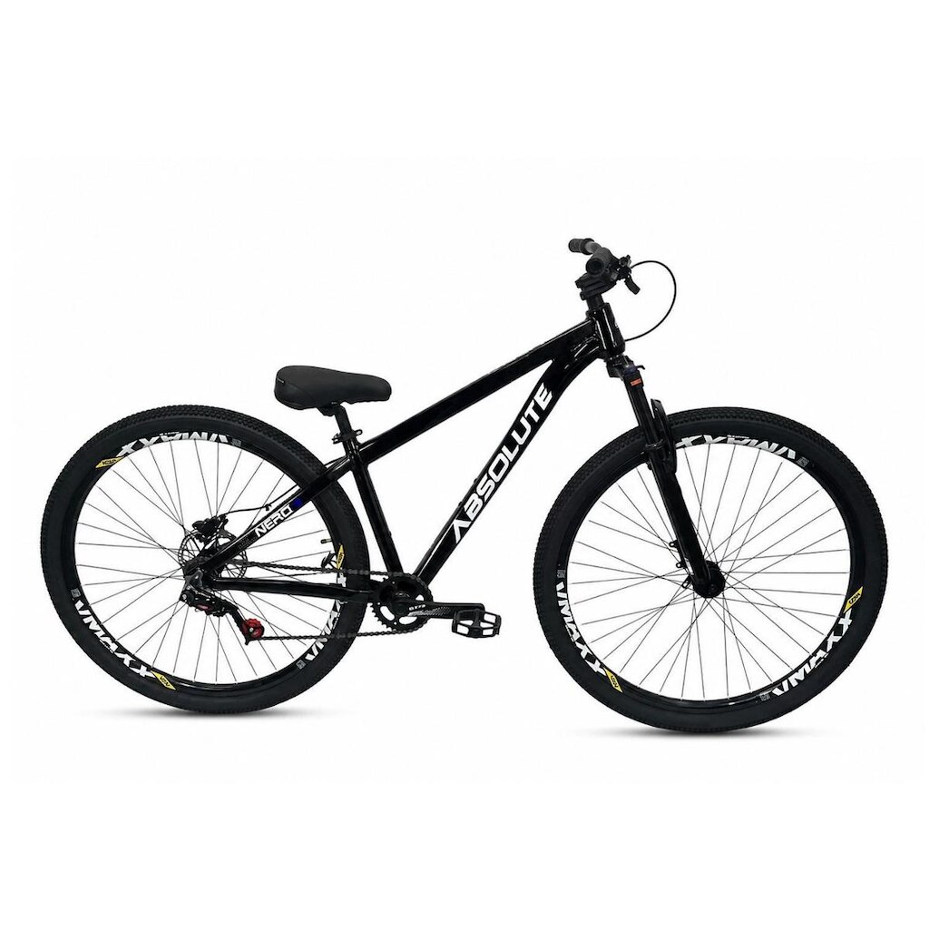 Bicicleta Aro 29 Absolute NERO 6 Freeride Single Freio Hidraulico Shimano Garfo c/ Trava Aro Vmaxx