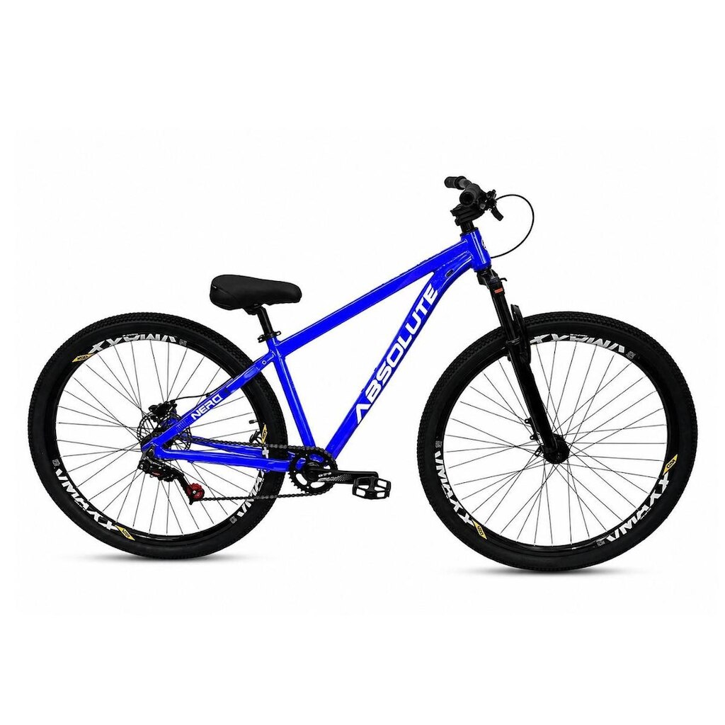 Bicicleta Aro 29 Absolute NERO 6 Freeride Single Freio Hidraulico Shimano Garfo c/ Trava Aro Vmaxx