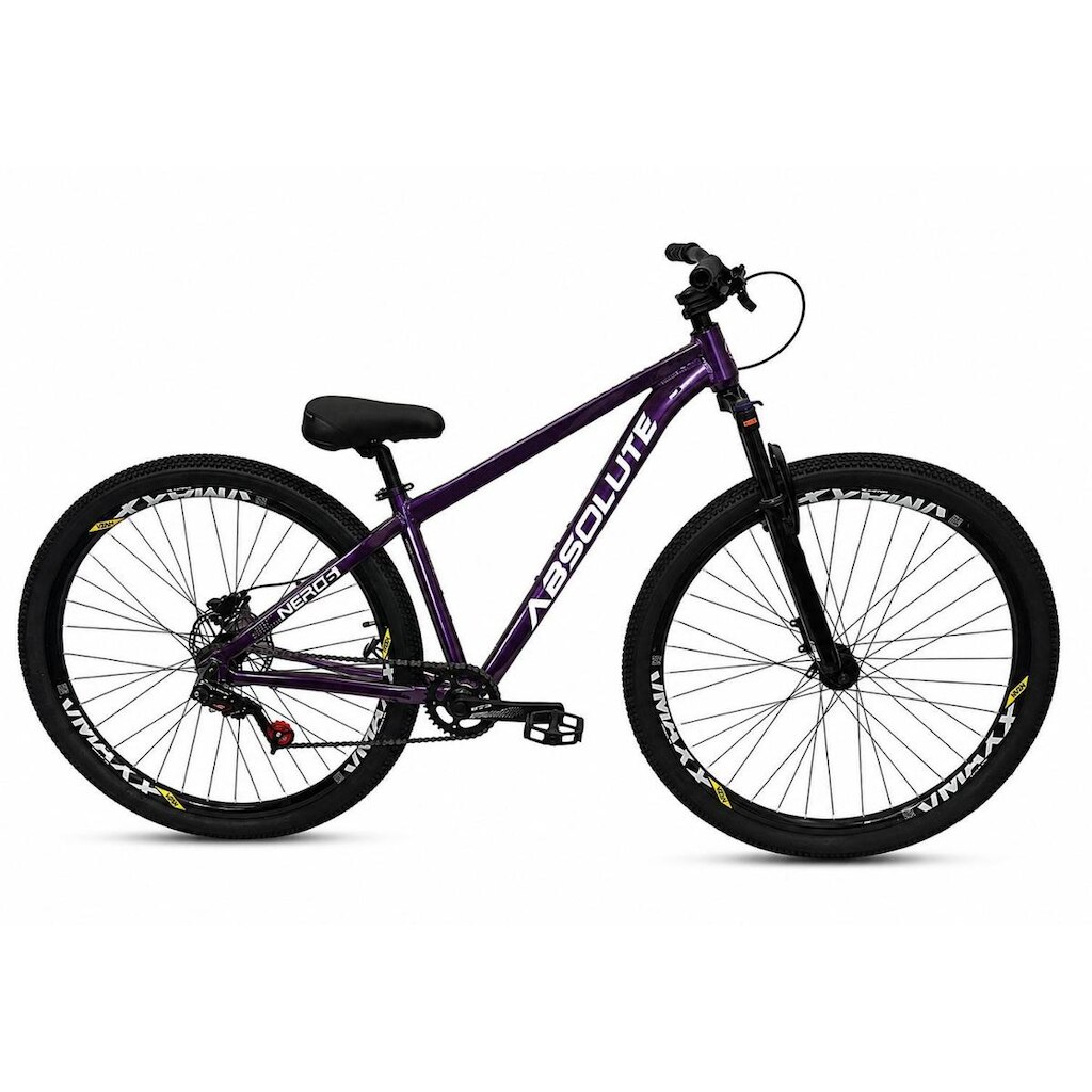Bicicleta Aro 29 Absolute NERO 6 Freeride Single Freio Hidraulico Shimano Garfo c/ Trava Aro Vmaxx