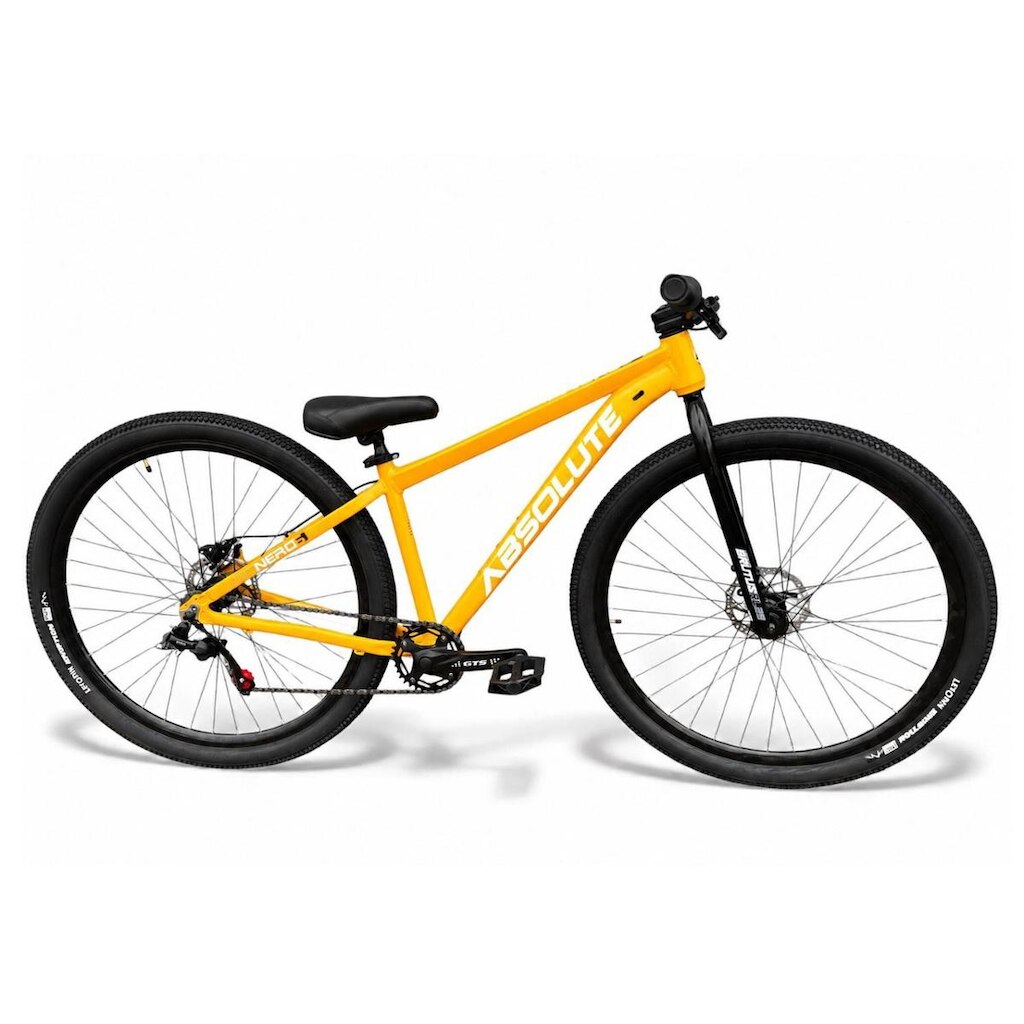 Bicicleta Aro 29 Absolute NERO 6 Freeride Single K7 Freio Hidraulico Shimano MT200 Garfo Rigido