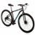 Bicicleta Aro 29 Aço Carbono Ksvj Freios A Disco 21 Vel - Preto e Rosa - Unissex - Preto+Azul