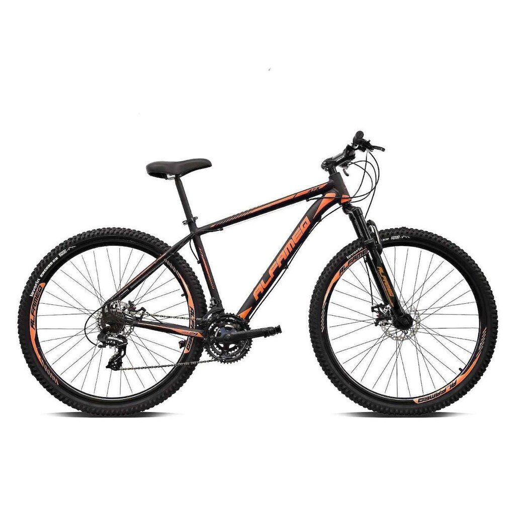 Bicicleta Aro 29 Alfameq ATX 27v Hidráulico K7 e Trava