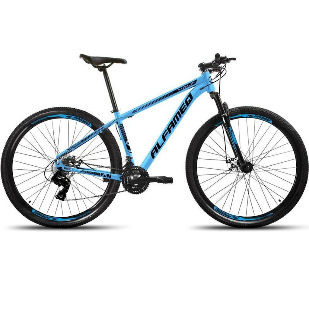 Bicicleta Aro 29 Alfameq Half 24 Marchas Freio a Disco