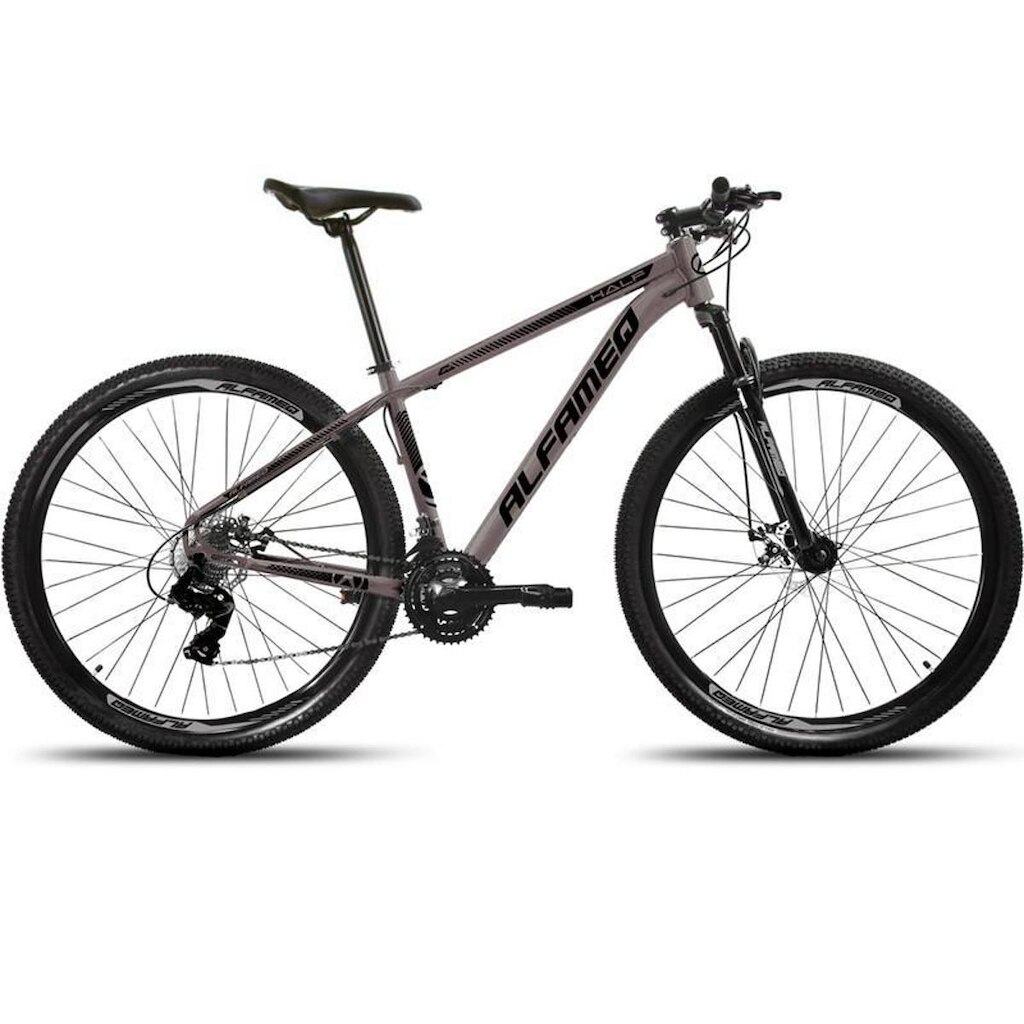 Bicicleta Aro 29 Alfameq Half 24 Marchas Freio a Disco