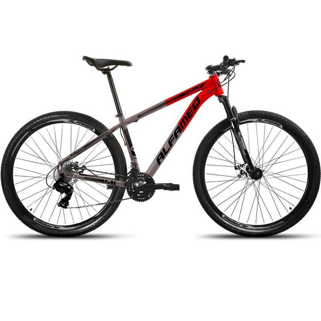 Bicicleta Aro 29 Alfameq Half 24 Marchas Freio a Disco