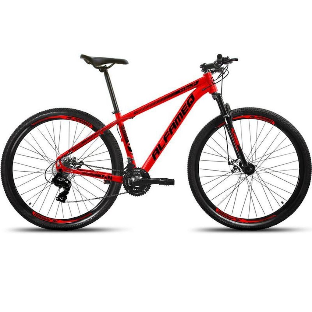 Bicicleta Aro 29 Alfameq Half 24 Marchas Freio a Disco