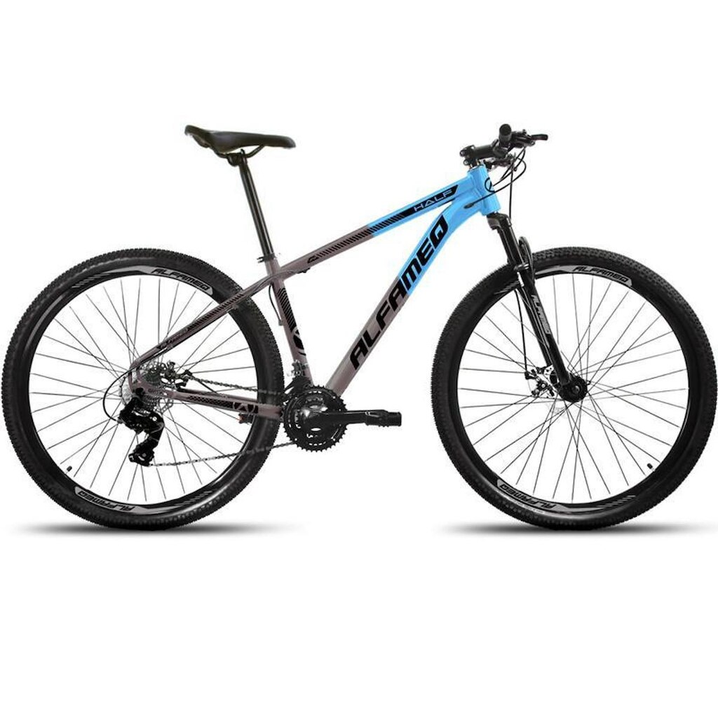 Bicicleta Aro 29 Alfameq Half 24 Marchas Freio a Disco