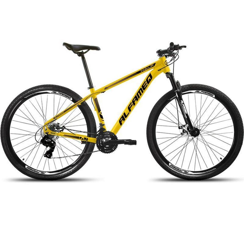 Bicicleta Aro 29 Alfameq Half 24 Marchas Freio a Disco