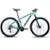 Bicicleta Aro 29 Alfameq Half Cambios Shimano Freio a Disco 21 Marchas - Verde Claro+Azul