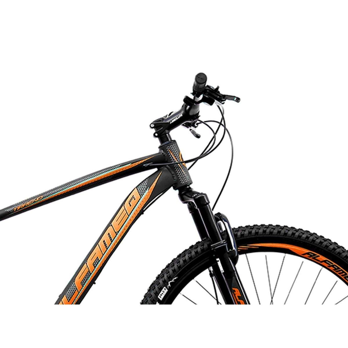 Bicicleta Aro 29 Alfameq Tirreno 27v Hidráulico K7 e Trava