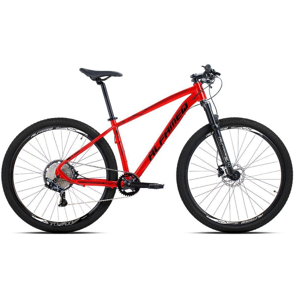 Bicicleta Aro 29 Alfameq Vx 12 Marchas Freio A Disco Hidráulico