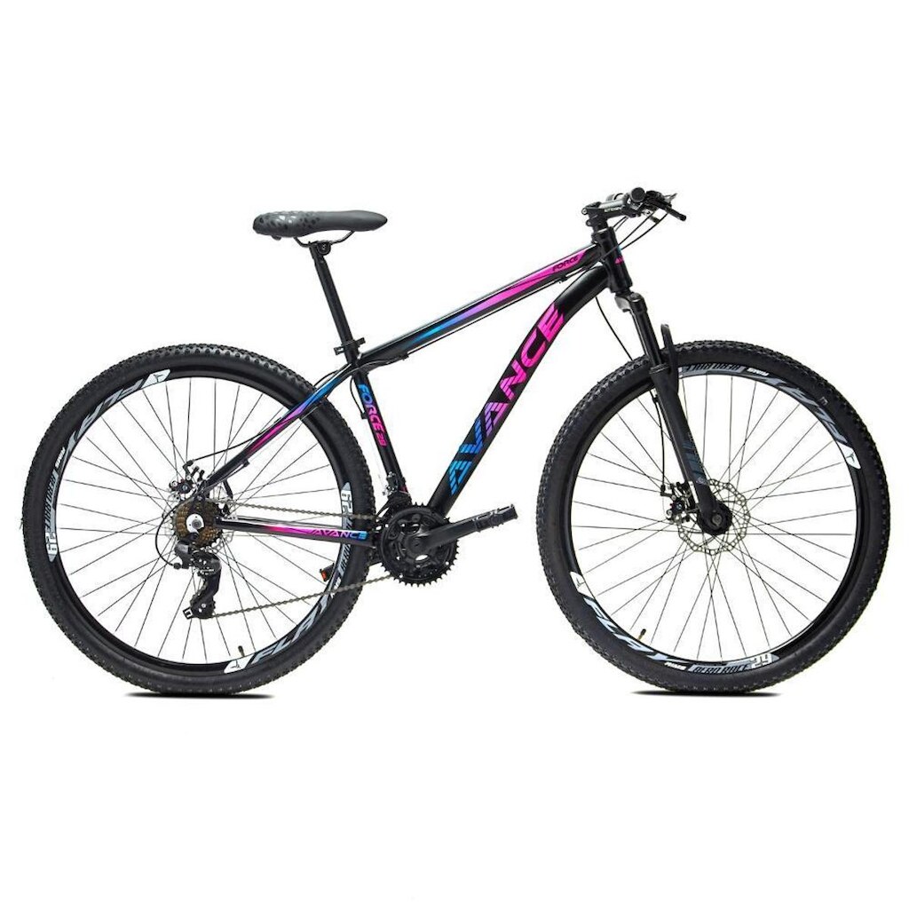Bicicleta Aro 29 Alumínio Avance Force 24 Vel Freio A Disco
