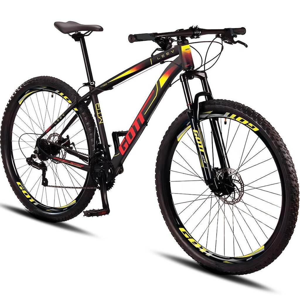Bicicleta Aro 29 Alumínio Gott 21v Freio a Disco Leev
