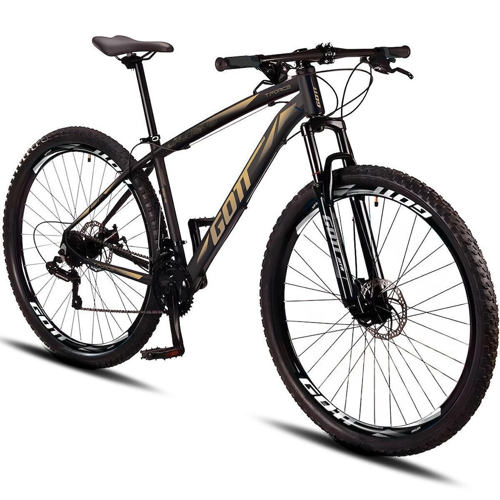 Bicicleta Aro 29 Alumínio Gott 21v Traseiro Shimano T-Force
