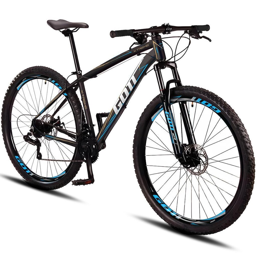 Bicicleta Aro 29 Alumínio Gott 21v Traseiro Shimano X-Treme