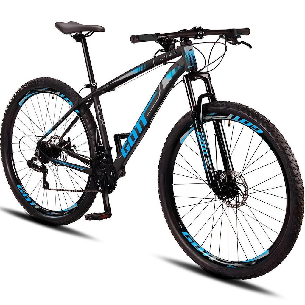 Bicicleta Aro 29 Alumínio Gott 24v Freio a Disco Leev