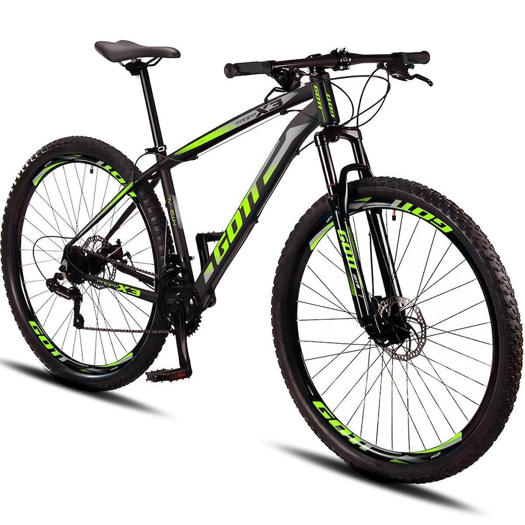 Bicicleta Aro 29 Alumínio Gott 24v Freio a Disco Propp X3