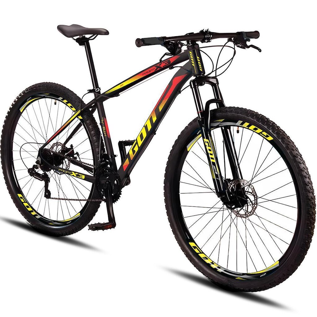 Bicicleta Aro 29 Alumínio Gott 24v Freio a Disco Propp X3