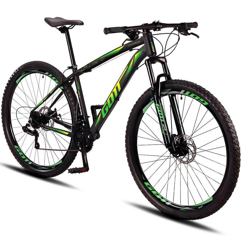 Bicicleta Aro 29 Alumínio Gott 24v Freio a Disco T-Force