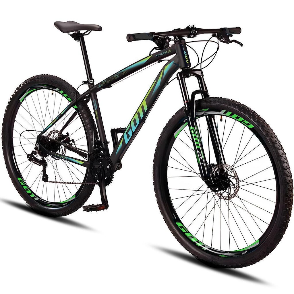 Bicicleta Aro 29 Alumínio Gott 24v Freio a Disco T-Force