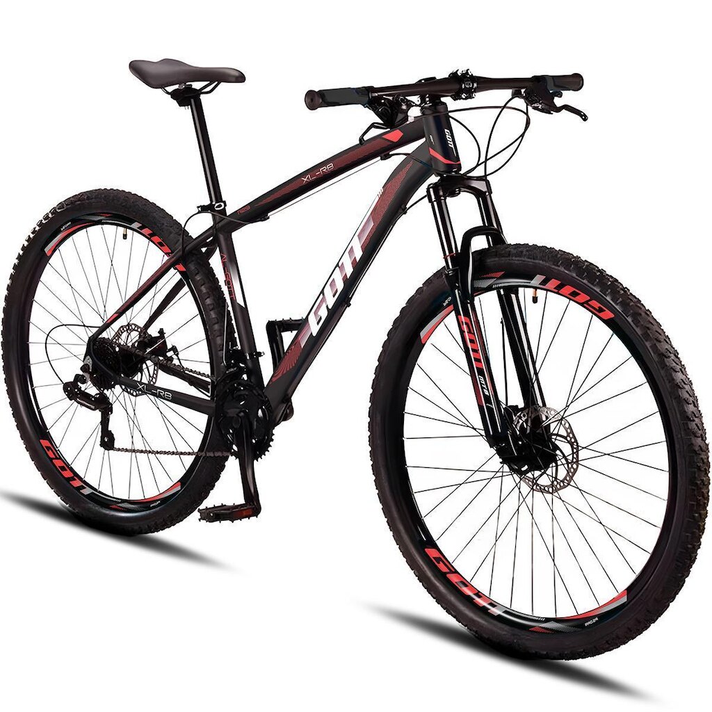 Bicicleta Aro 29 Alumínio Gott 24v Freio a Disco XL-R8