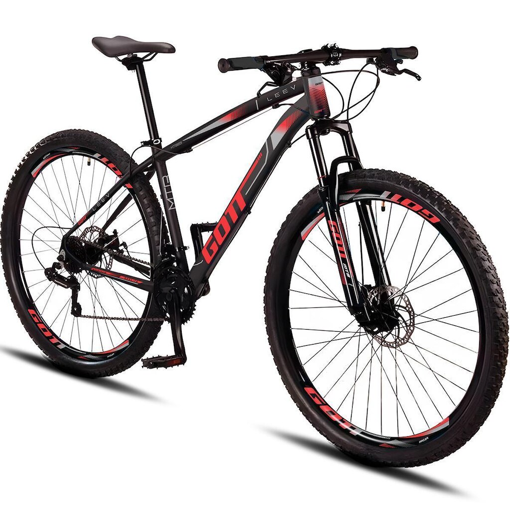 Bicicleta Aro 29 Alumínio Gott 24v Shimano Leev