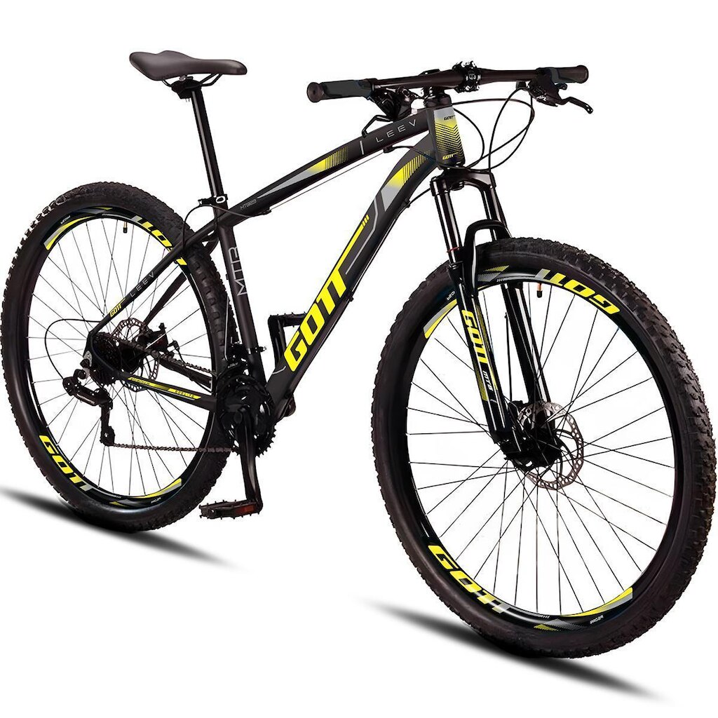Bicicleta Aro 29 Alumínio Gott 24v Shimano Leev