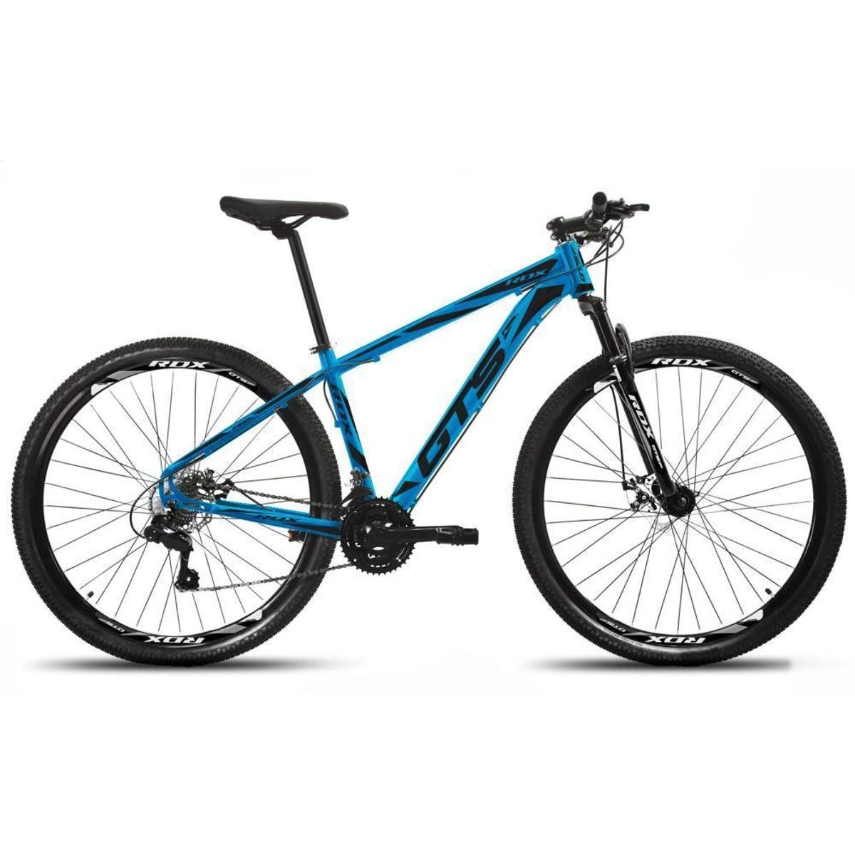Bicicleta Gts M1 Feel Rdx Disc M Aro 29 Susp. Dianteira 24 Marchas - Azul/preto