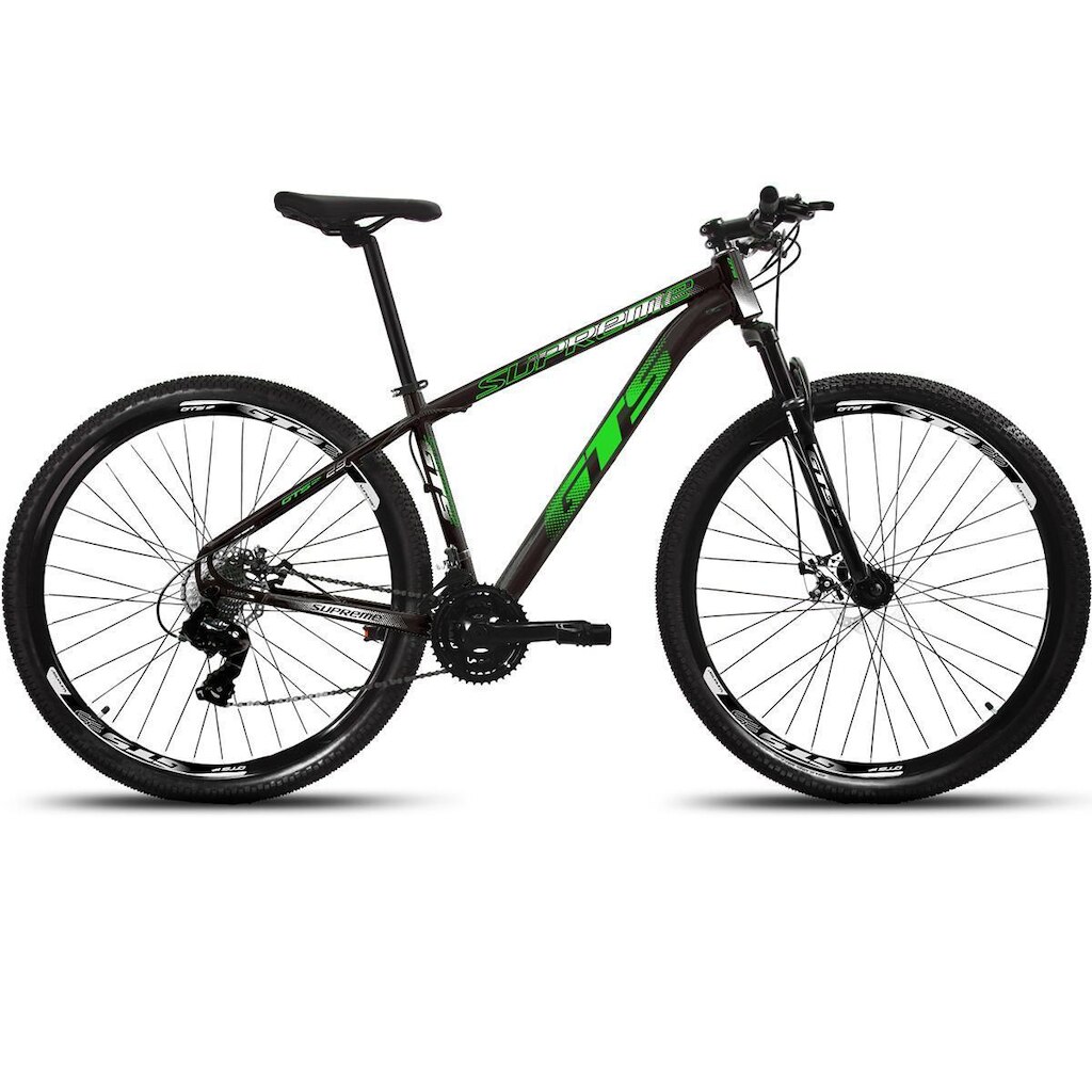 Bicicleta Aro 29 Aluminio Gts Supreme Freio Hidráulico 27 Marchas
