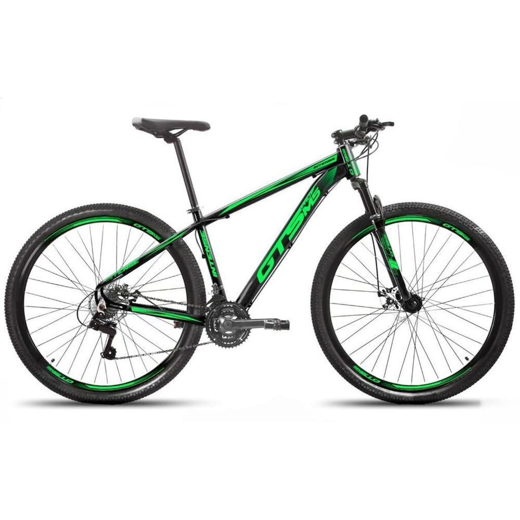 Bicicleta Aro 29 Aluminio Gtsprom5 Intense Freio A Disco 21 Marchas