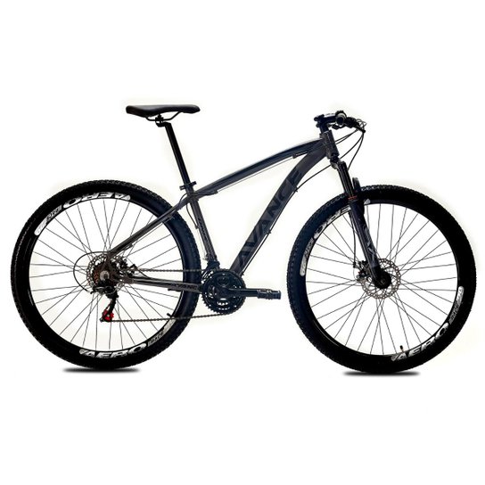 Bicicleta Aro 29 Avance Onix 24v Câmbios Importados Mecânico - Cinza Menor preço em Bicicleta Aro 29 Avance Onix 24v Câmbios Importados Mecânico - Cinza
