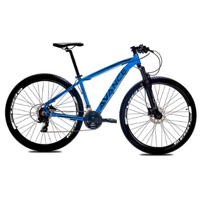 Bicicleta Aro 29 Avance Onix 24v Câmbios Shimano Hidráulico - Azul