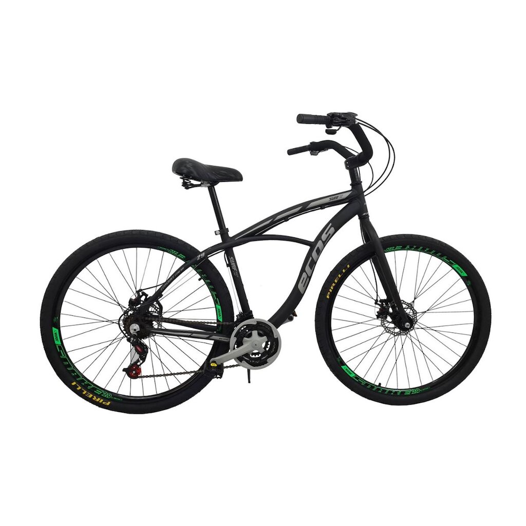 Bicicleta Aro 29 Beach Caiçara Aluminio Freio A Disco 21 V.