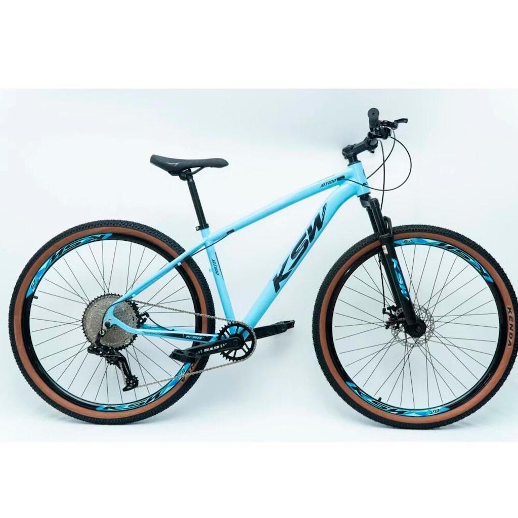 Bicicleta Aro 29 Bike Ksw Mtb 12v Marchas K7 Alumínio