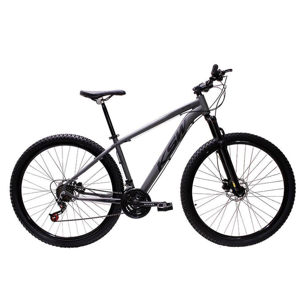 Bicicleta Aro 29 Bike Ksw XLT 21 Marchas Quadro em Alumínio Freio a Disco