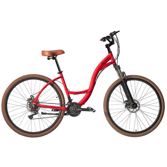 Bicicleta Aro 29 BLITZ Comodo Alum. Full Shimano 21v Freios a Disco com Suspensão - Vermelho é ruim? Bicicleta Aro 29 BLITZ Comodo Alum. Full Shimano 21v Freios a Disco com Suspensão - Vermelho é boa?