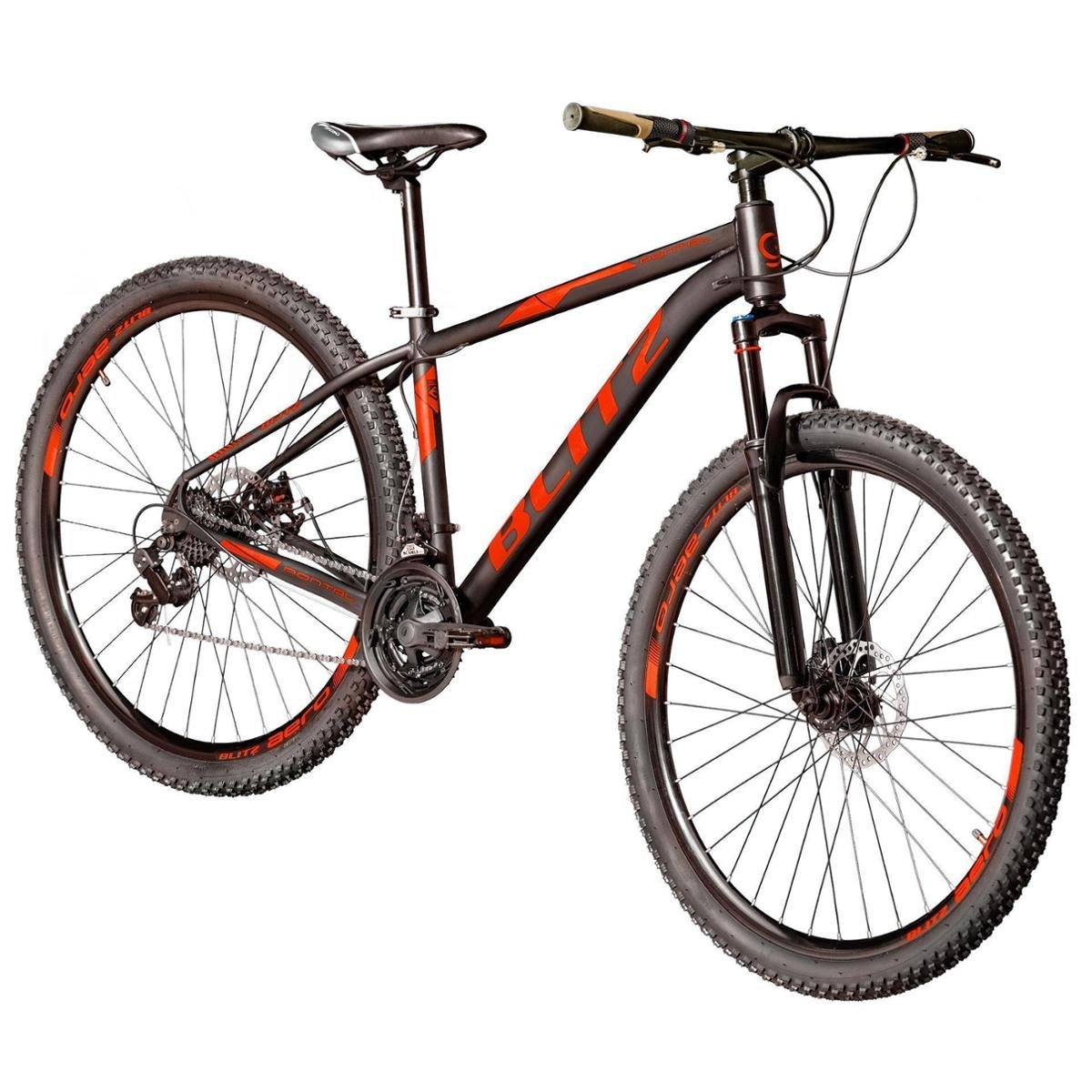 Bicicleta Aro 29 BLITZ Pontal Alumínio 21v Freios a Disco Menor preço em Bicicleta Aro 29 BLITZ Pontal Alumínio 21v Freios a Disco