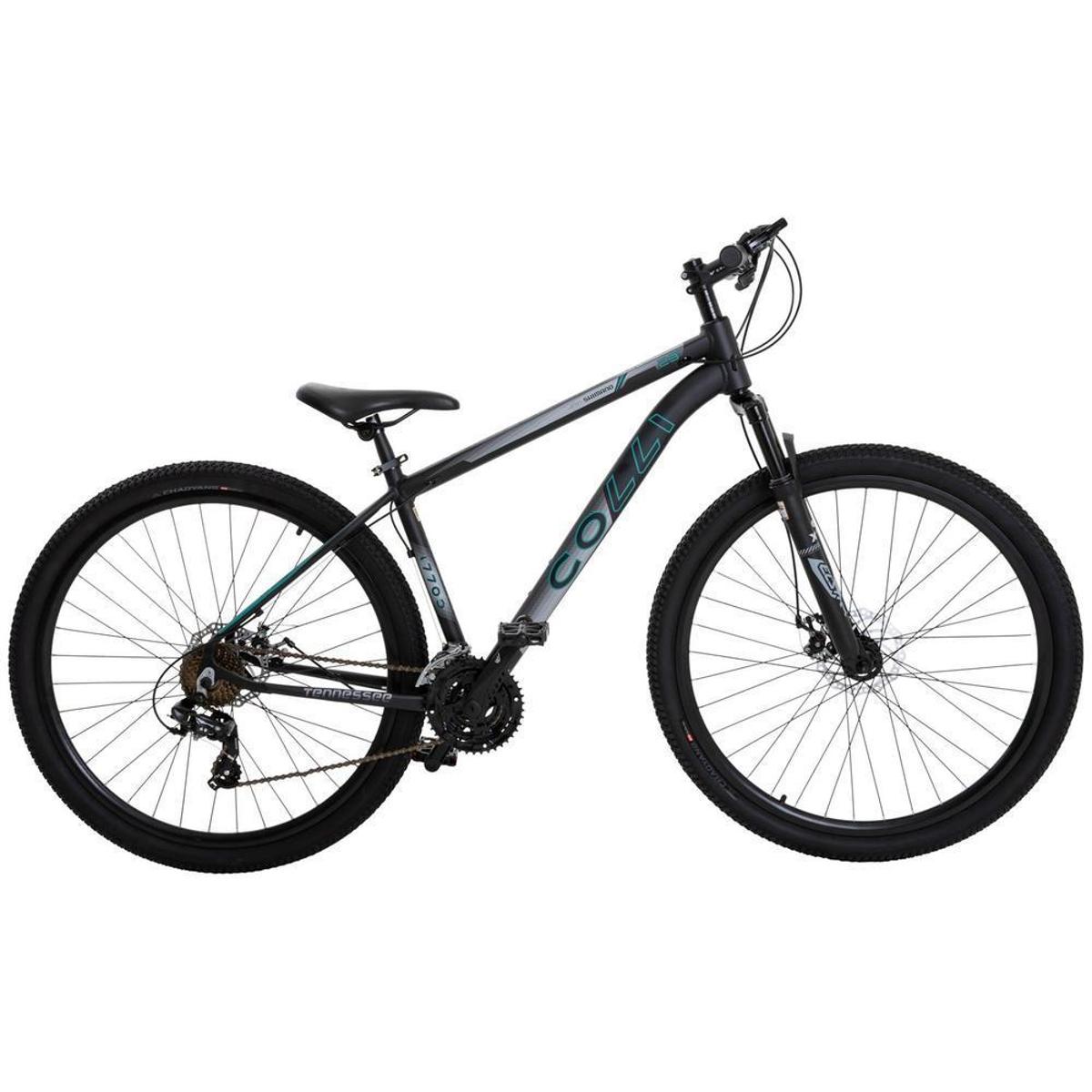 Bicicleta Aro 29 Colli Tennessee Freio a Disco de Alumínio 21 Marchas Câmbio Shimano