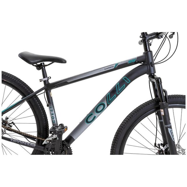 Bicicleta Aro 29 Colli Tennessee Freio a Disco de Alumínio 21 Marchas Câmbio Shimano